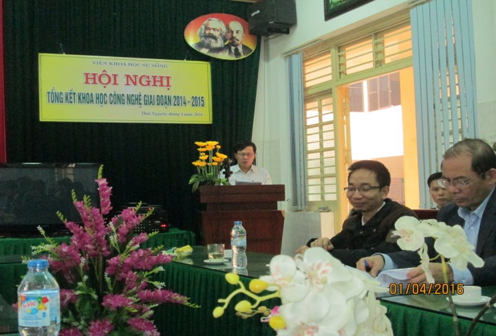 Hội nghị tổng kết hoạt động KHCN giai đoạn 2014-2015